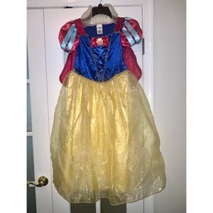 DISNEY GIRLS SNOW WHITE PRINCESS DRESS 👑💙💛❤️